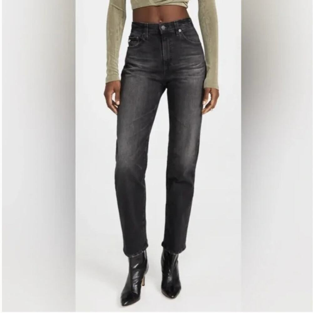 NEW $225 AG Adriano Goldschmied Saige High Rise Straight Jeans